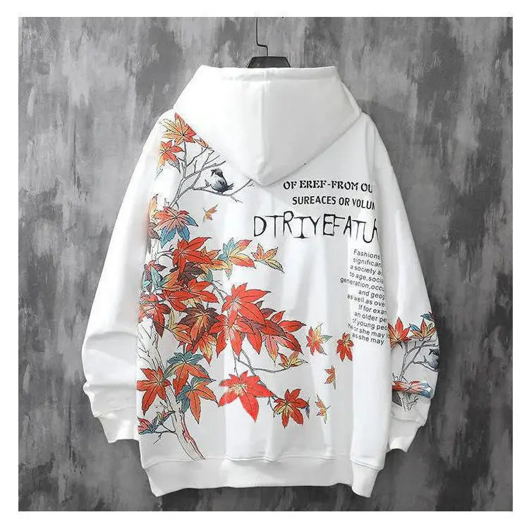 Men's anime hip-hop japanese streetwear Sweatshirt hoodies