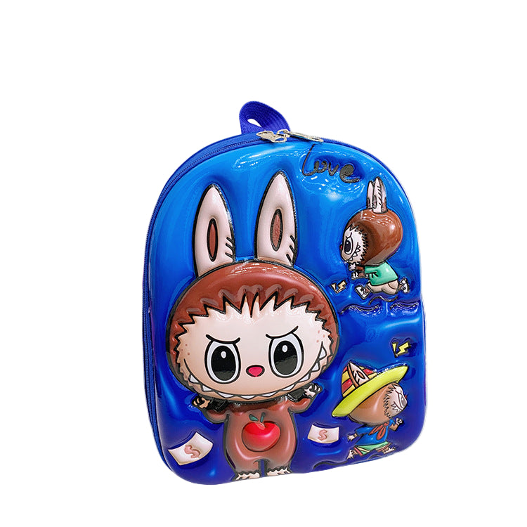 Cross-border new children's cartoon rabbu, cute girl's schoolbag, backpack, kindergarten backpack, boy's baby hard shell