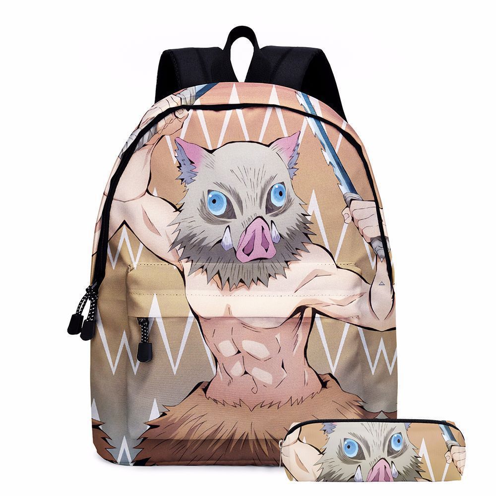 Super Moon Blade 3D Print Anime Backpack 2-Piece School Bag Set