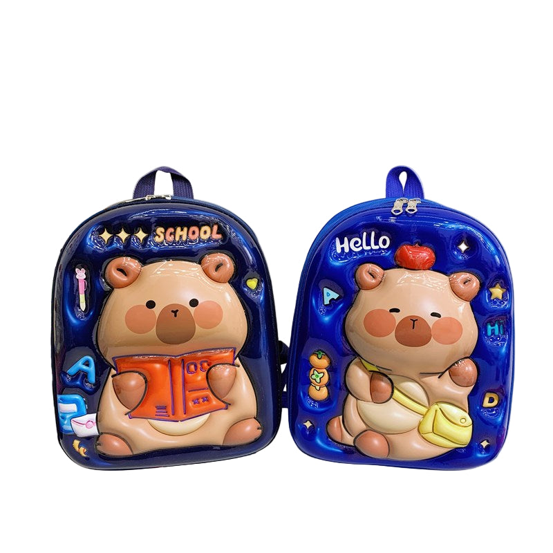 Cross-border new children's cartoon rabbu, cute girl's schoolbag, backpack, kindergarten backpack, boy's baby hard shell