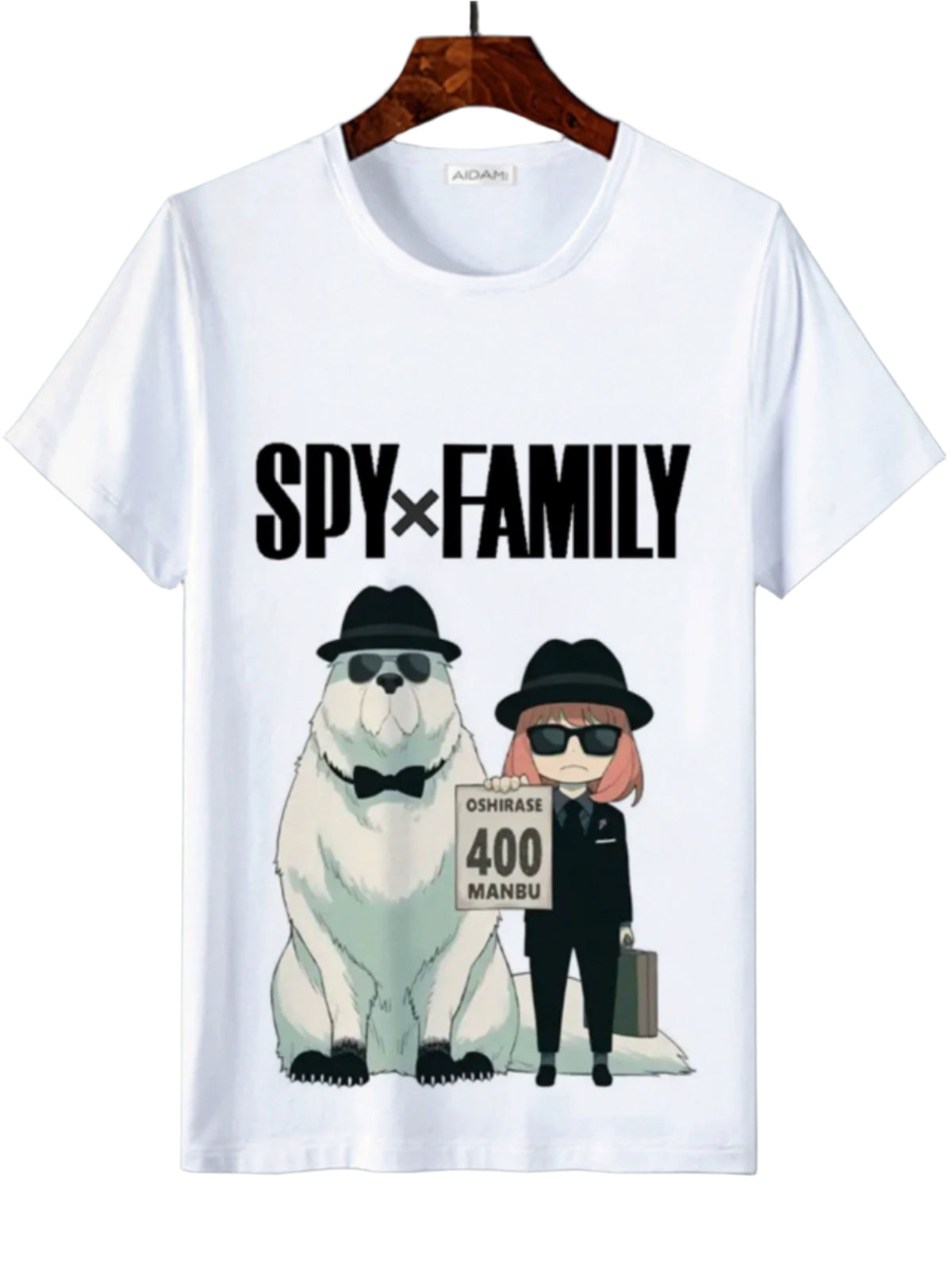 Spy Play House Short-Sleeved T-Shirt Spy x Family Ania Fujie Anime Peripheral Teenagers Summer Top Clothes