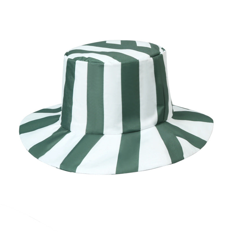 Urahara Kisuke Watermelon-Stripe Hat Bleach Cosplay Fisherman Hat