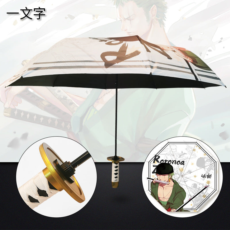 Demon Shade: Ghost Slayer Folding Umbrella