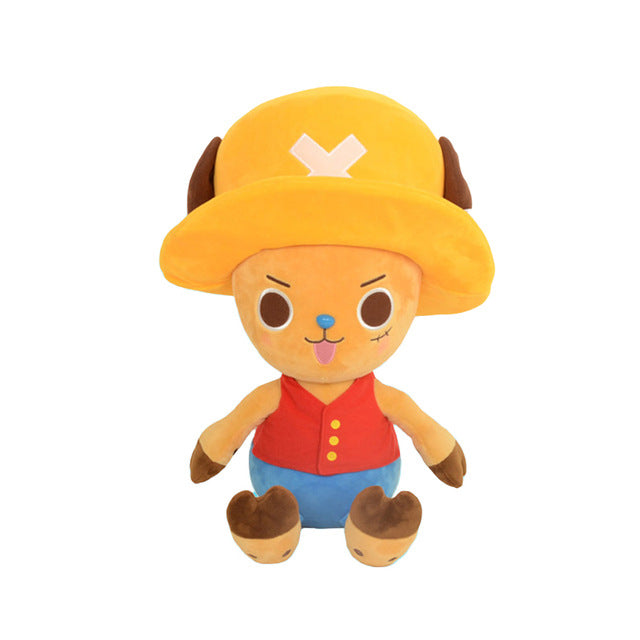 Straw Hat Snuggle Squad: Luffy, Chopper & Zoro Plush Dolls
