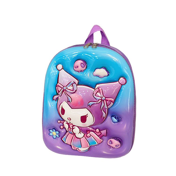Cross-border new children's cartoon rabbu, cute girl's schoolbag, backpack, kindergarten backpack, boy's baby hard shell