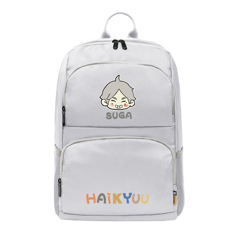 Volleyball Anime School Backpack Large Capacity Bag for Girls & Teens