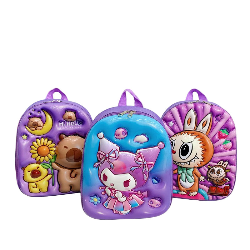Cross-border new children's cartoon rabbu, cute girl's schoolbag, backpack, kindergarten backpack, boy's baby hard shell