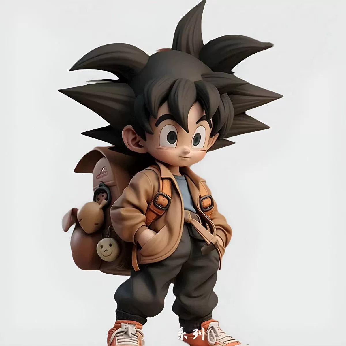 Dragon Ball Q-Version Monkey King Figure Mini Backpack Charm & Desktop Figure