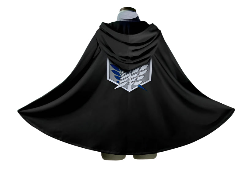 Attack on Titan Survey Corps Cloak | Freedom Wings Captain Cosplay Cape