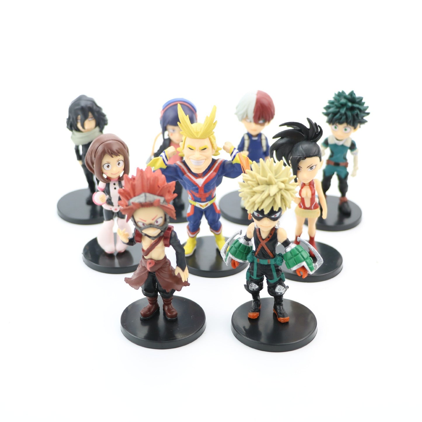 9 My Hero Academia Figure Set