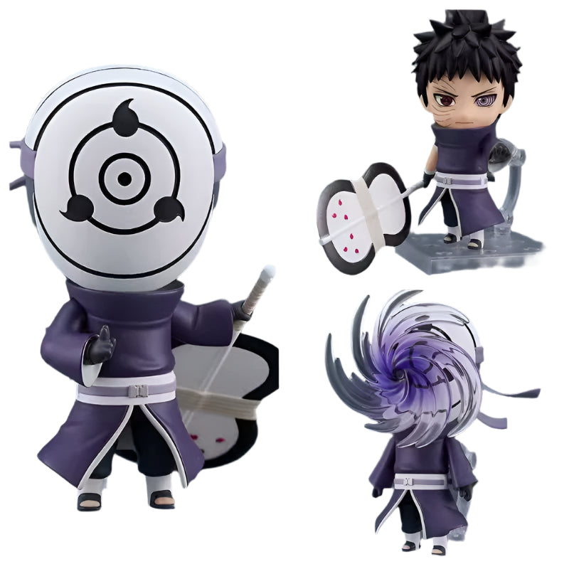 Naruto Shippuden Uchiha Obito & Madara Clay Style Anime Figures