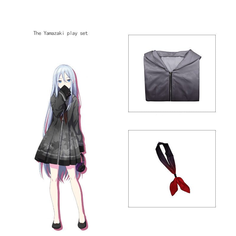 Yoizaki Hoshimi Virtual Idol Skirt Set Cute 2D Fashion for Daily Wear!