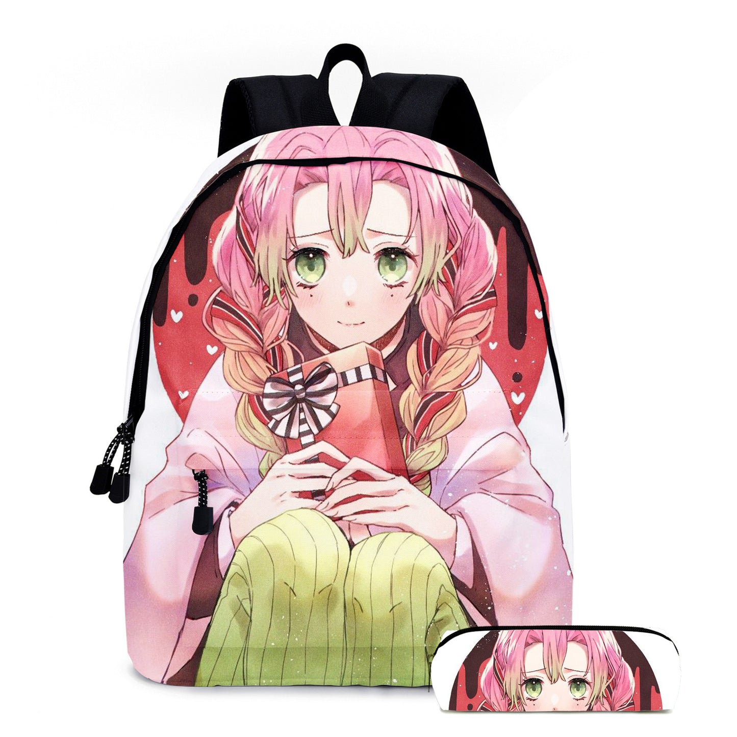 Super Moon Blade 3D Print Anime Backpack 2-Piece School Bag Set