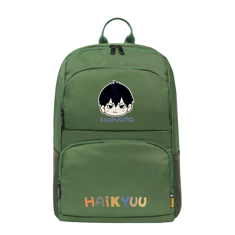 Volleyball Anime School Backpack Large Capacity Bag for Girls & Teens