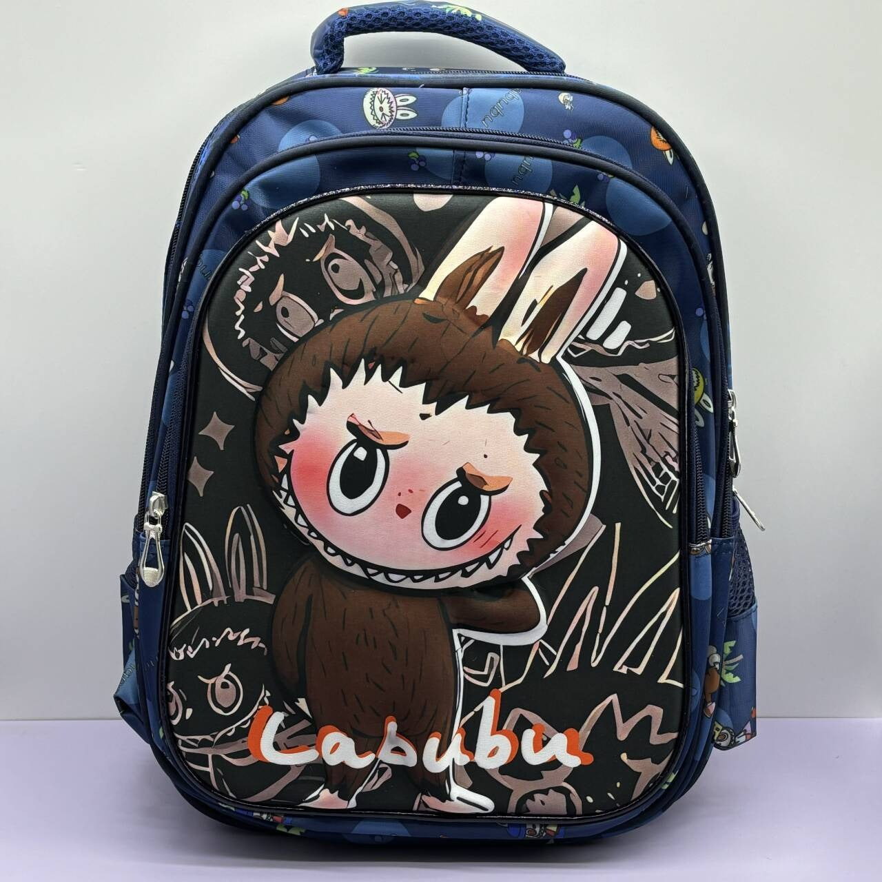 Pull Bubu 16" Kawaii School Backpack Cartoon Style for Kids