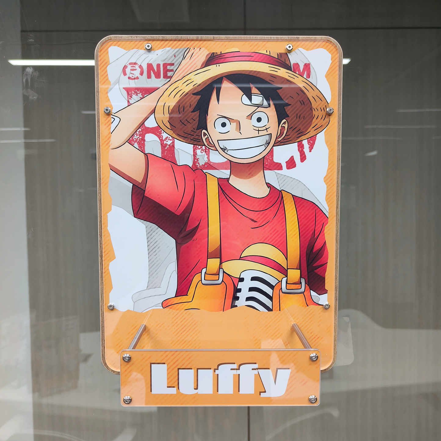 One Piece Crew Scene 3D Decorative Painting for Wall or Table Display
