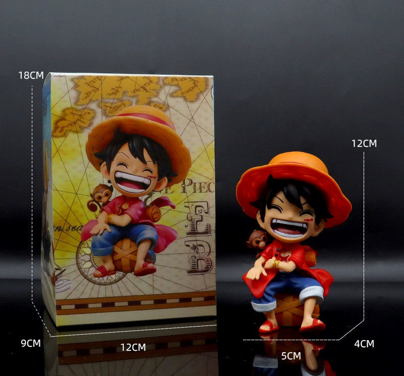 One Piece Q-Edition Figure Set Zoro, Luffy, Sanji, Ace & Yamato