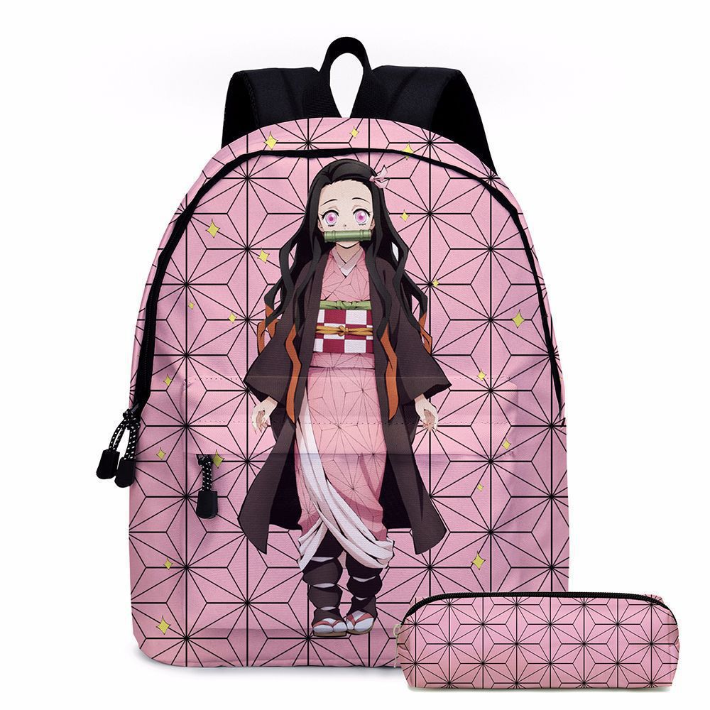 Super Moon Blade 3D Print Anime Backpack 2-Piece School Bag Set