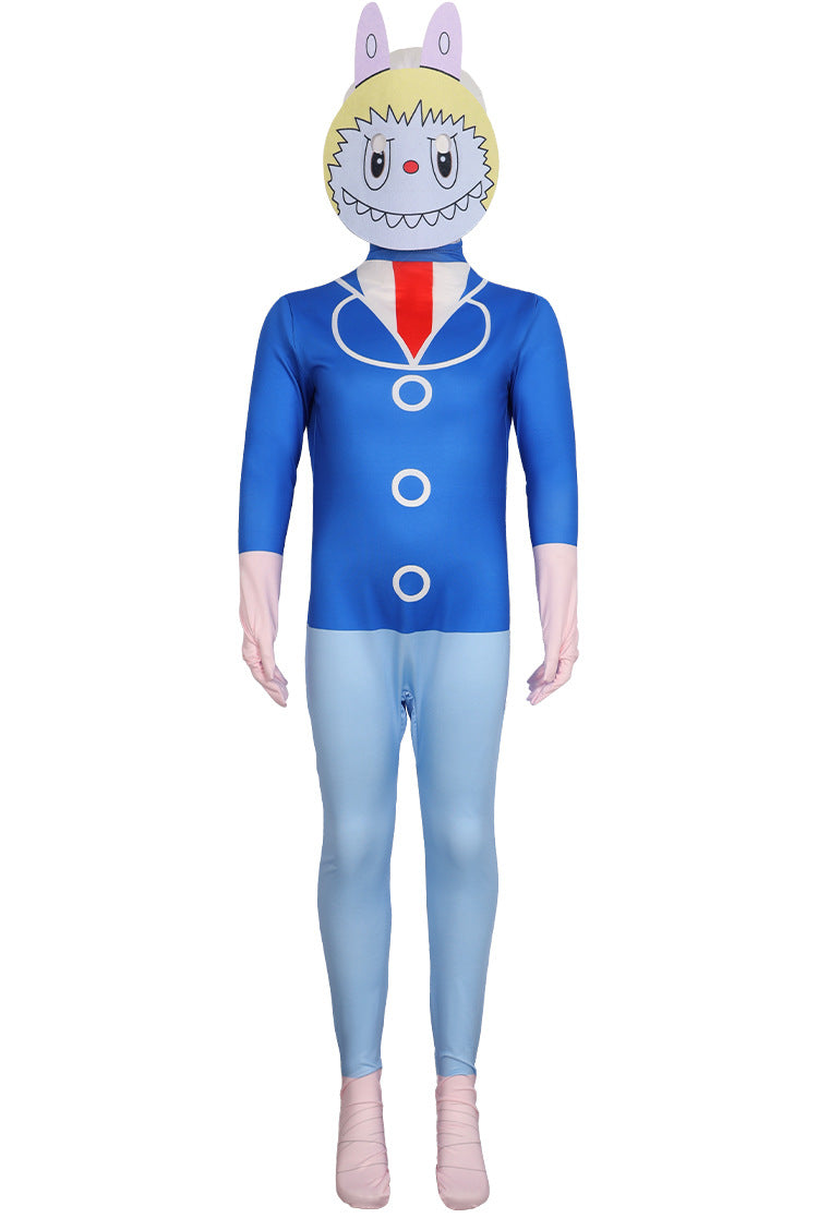 Labu Bubble Mat Cosplay Costume-Inspired Outfit for Halloween & Stage Fun