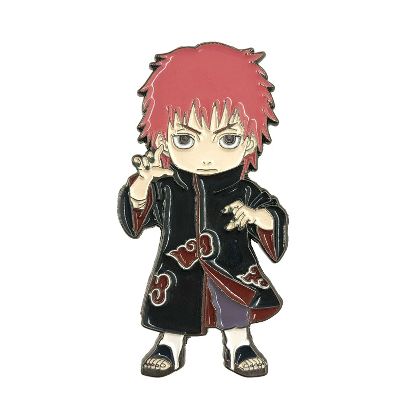 Naruto Akatsuki Brooch Set Itachi, Deidara, Kisame, Pain Metal Badge for Bag Decoration & Collection