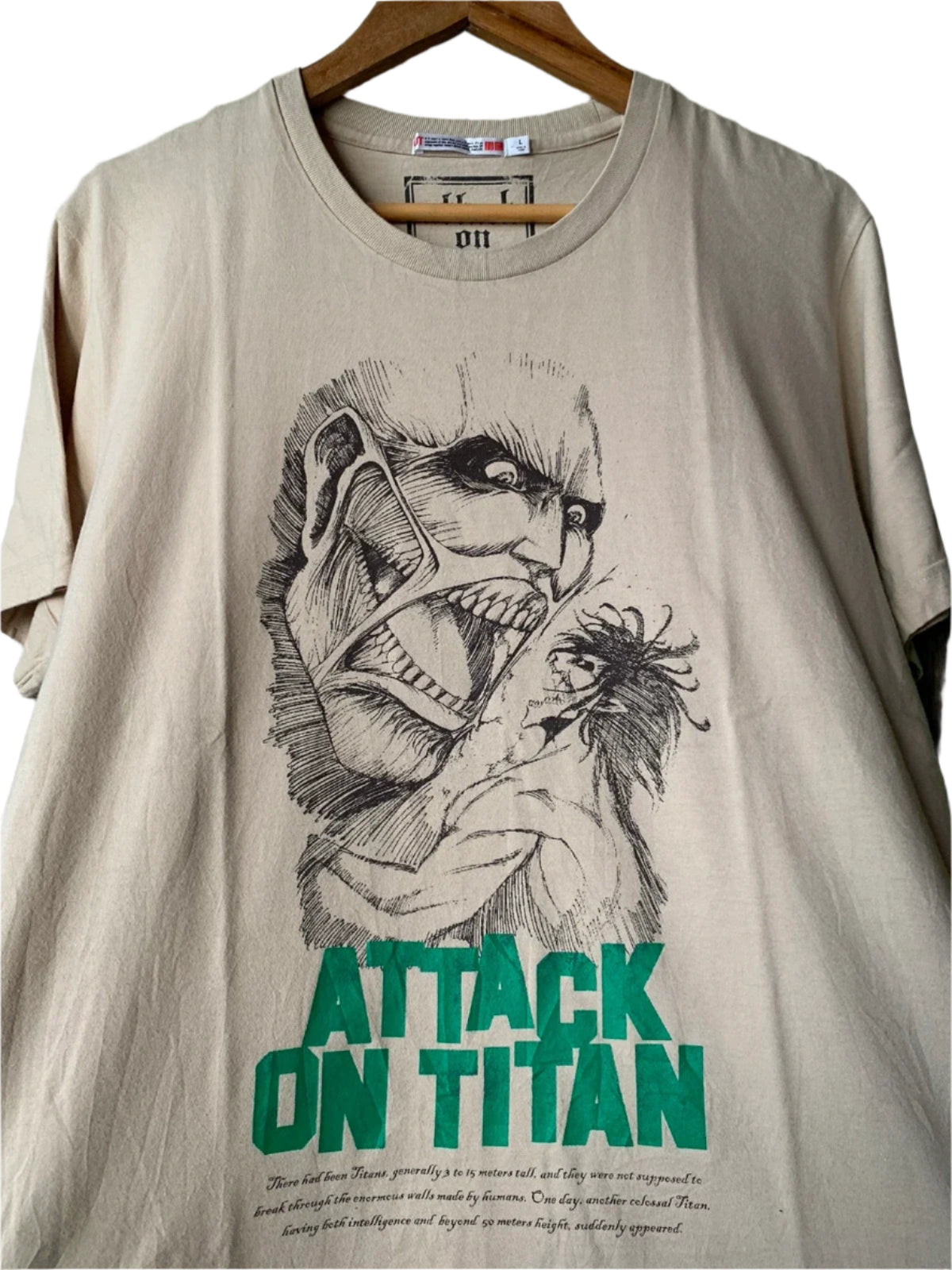 Archive Titan WHO CARE Rare Encyclopedia Tee