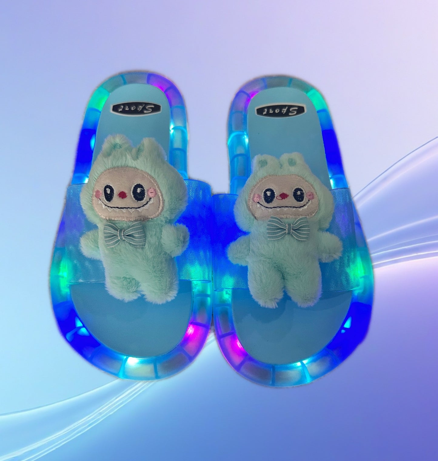 Labubu slippers-light up