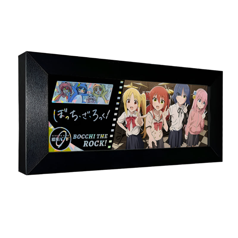 Bocchi The Rock! "Around the Table" Laser-Cut Scene Art