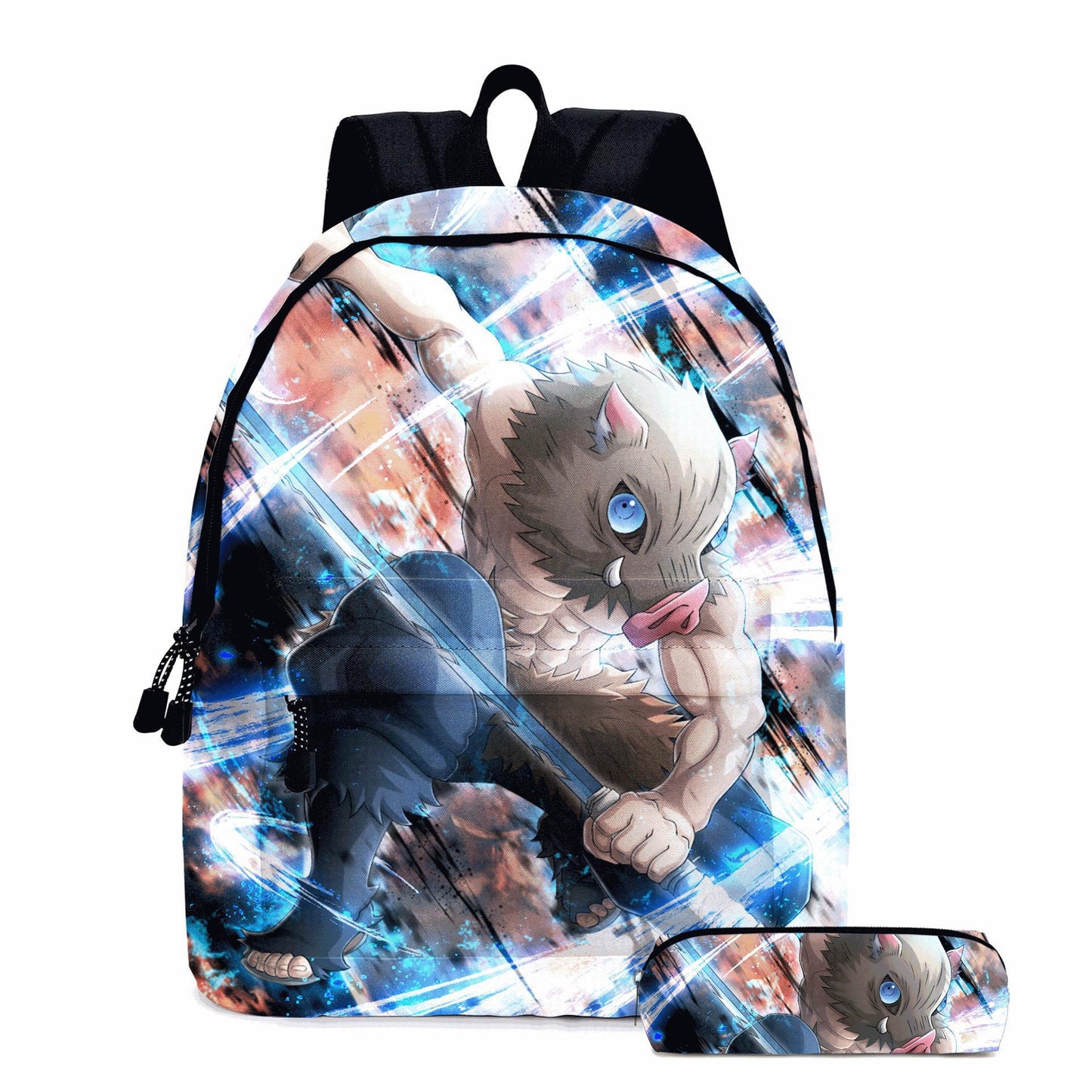Super Moon Blade 3D Print Anime Backpack 2-Piece School Bag Set