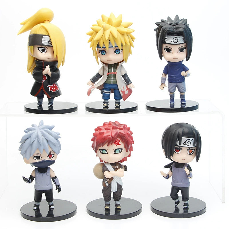 Naruto Shippuden Uchiha Obito & Madara Clay Style Anime Figures