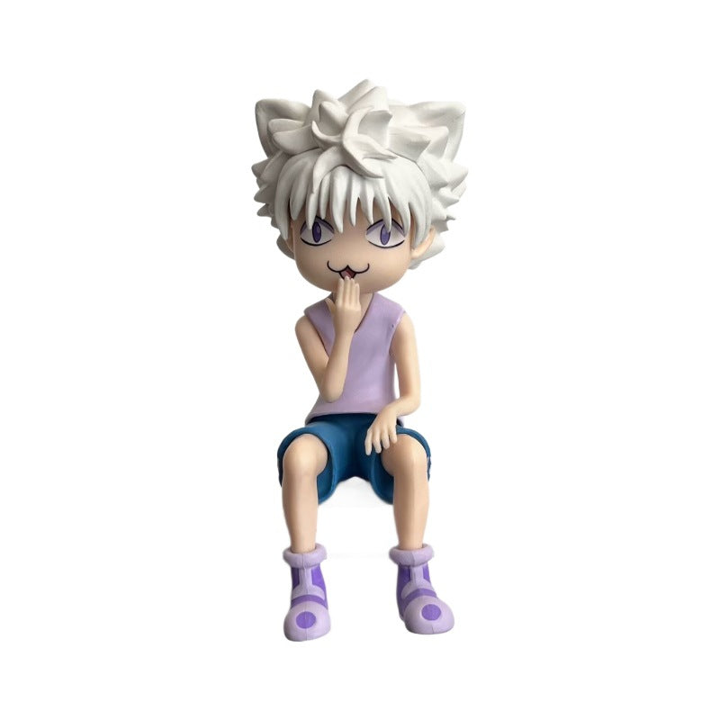 Hunter x Hunter Killua & Friends Figure Set Cat Face Killua, Leorio, Kurapika