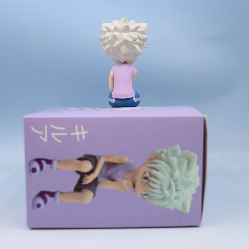 Hunter x Hunter Killua & Friends Figure Set Cat Face Killua, Leorio, Kurapika