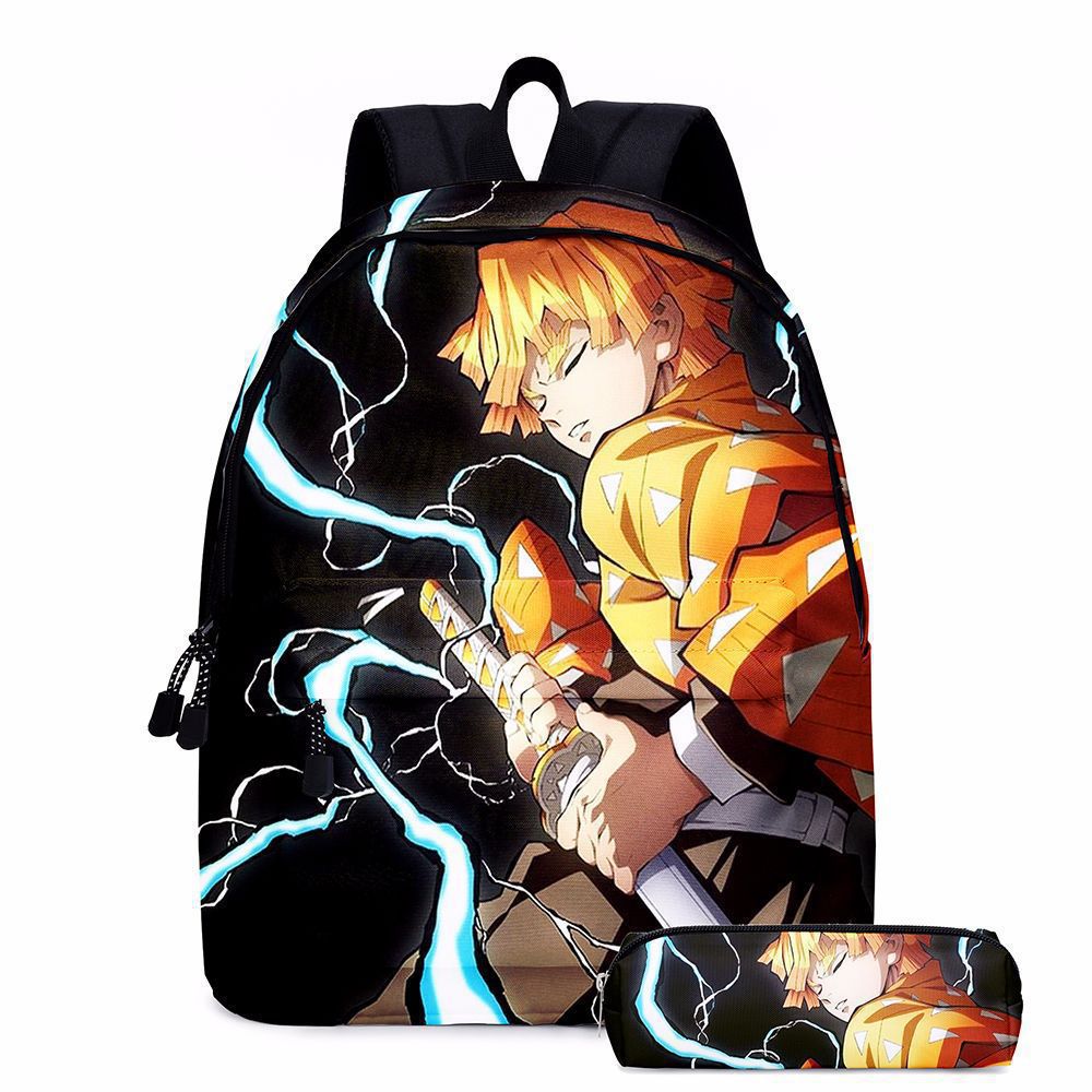 Super Moon Blade 3D Print Anime Backpack 2-Piece School Bag Set