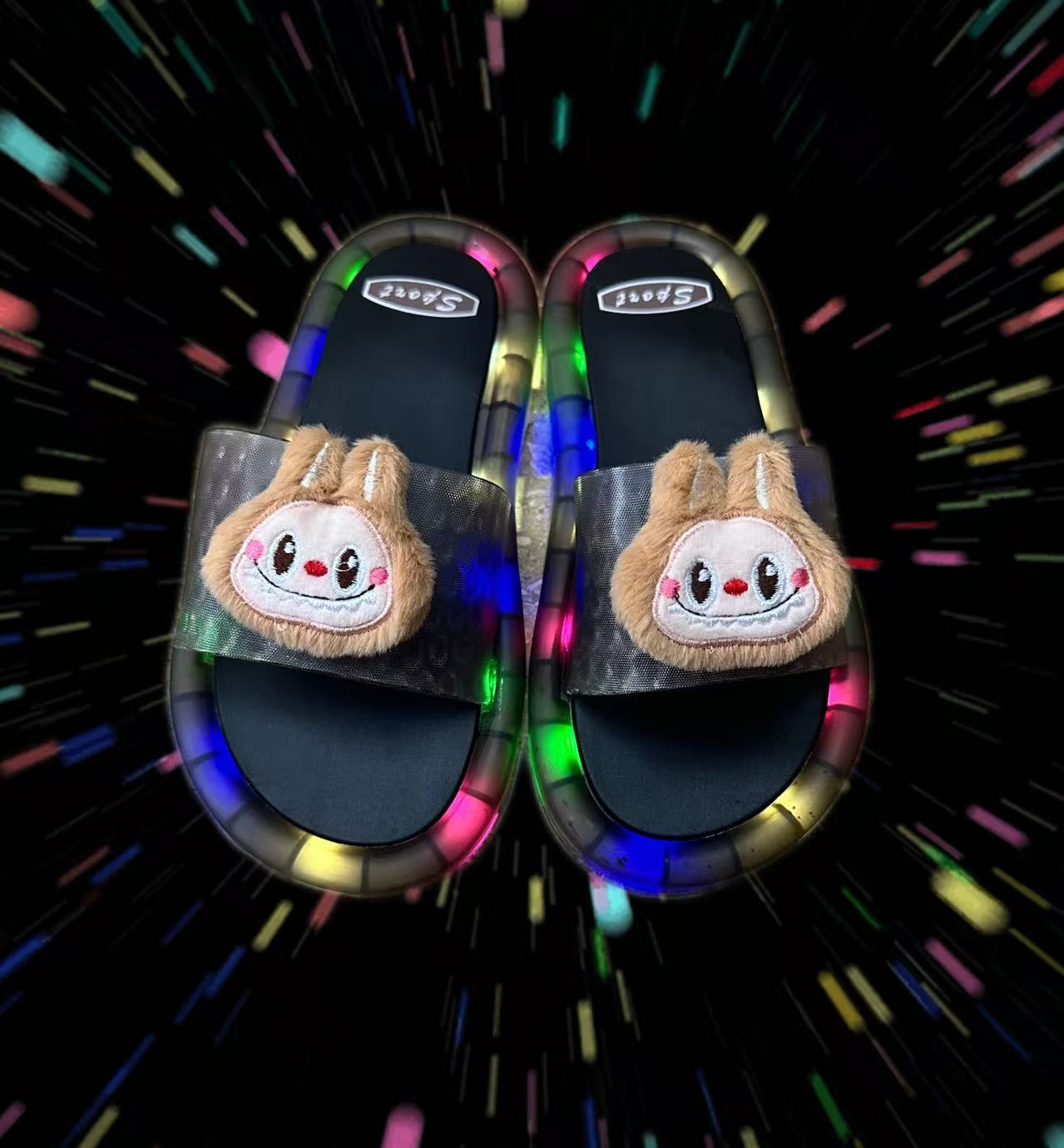 Labubu slippers-light up