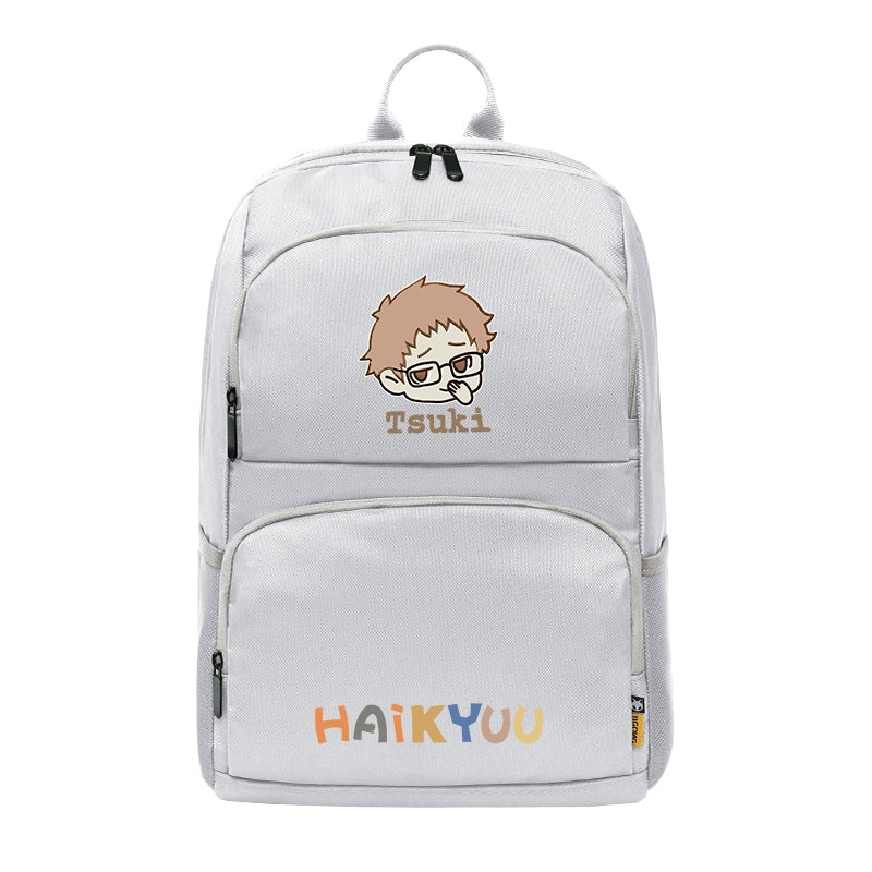 Volleyball Anime School Backpack Large Capacity Bag for Girls & Teens