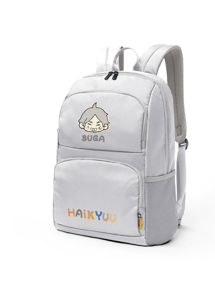 Volleyball Anime School Backpack Large Capacity Bag for Girls & Teens