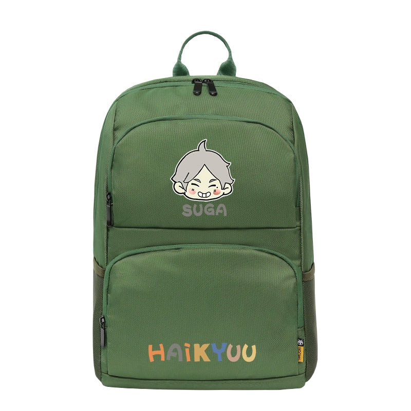 Volleyball Anime School Backpack Large Capacity Bag for Girls & Teens