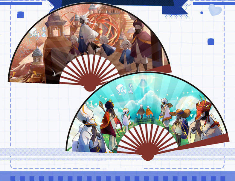 Legacy Breeze Anime Silk Fan