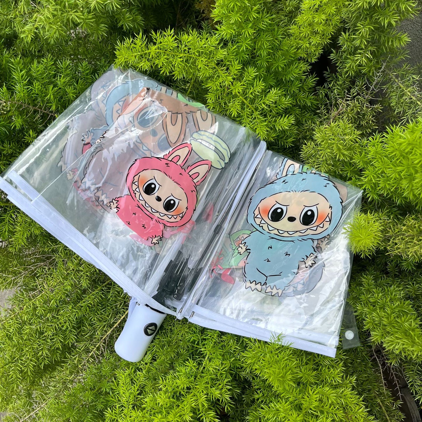 UV Parasol Bubble Mart Auto Umbrella for Sun & Rain