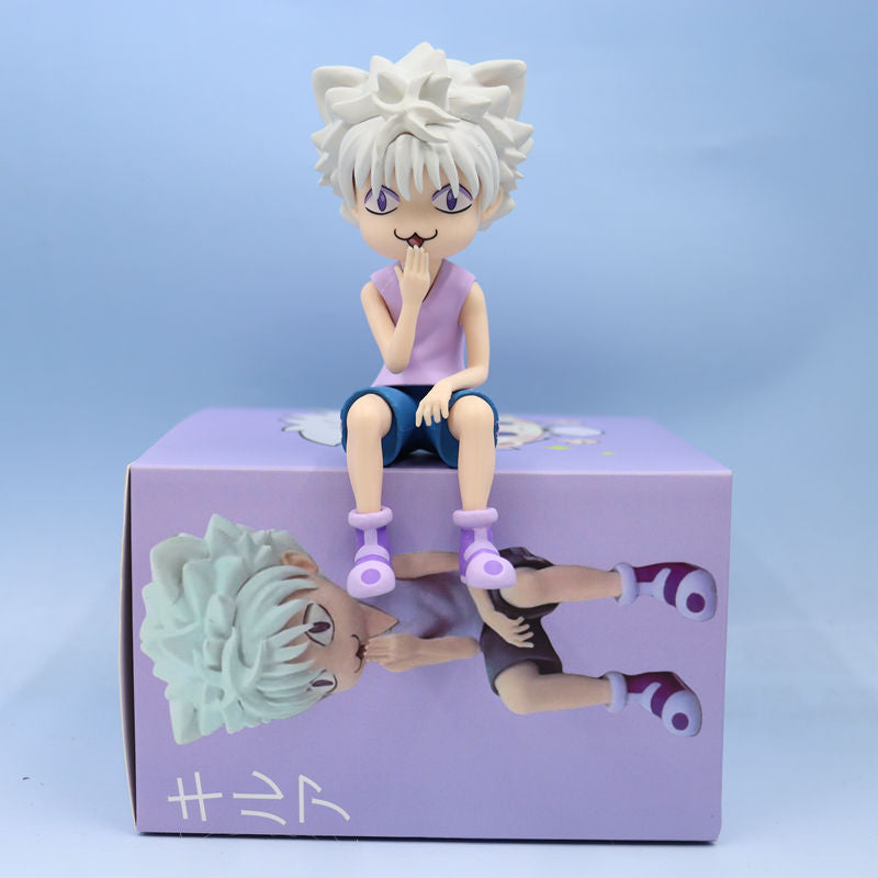 Hunter x Hunter Killua & Friends Figure Set Cat Face Killua, Leorio, Kurapika