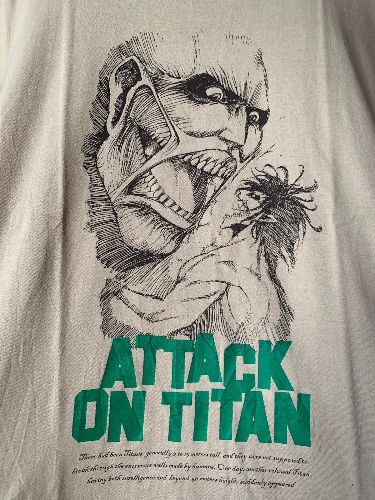 Archive Titan WHO CARE Rare Encyclopedia Tee
