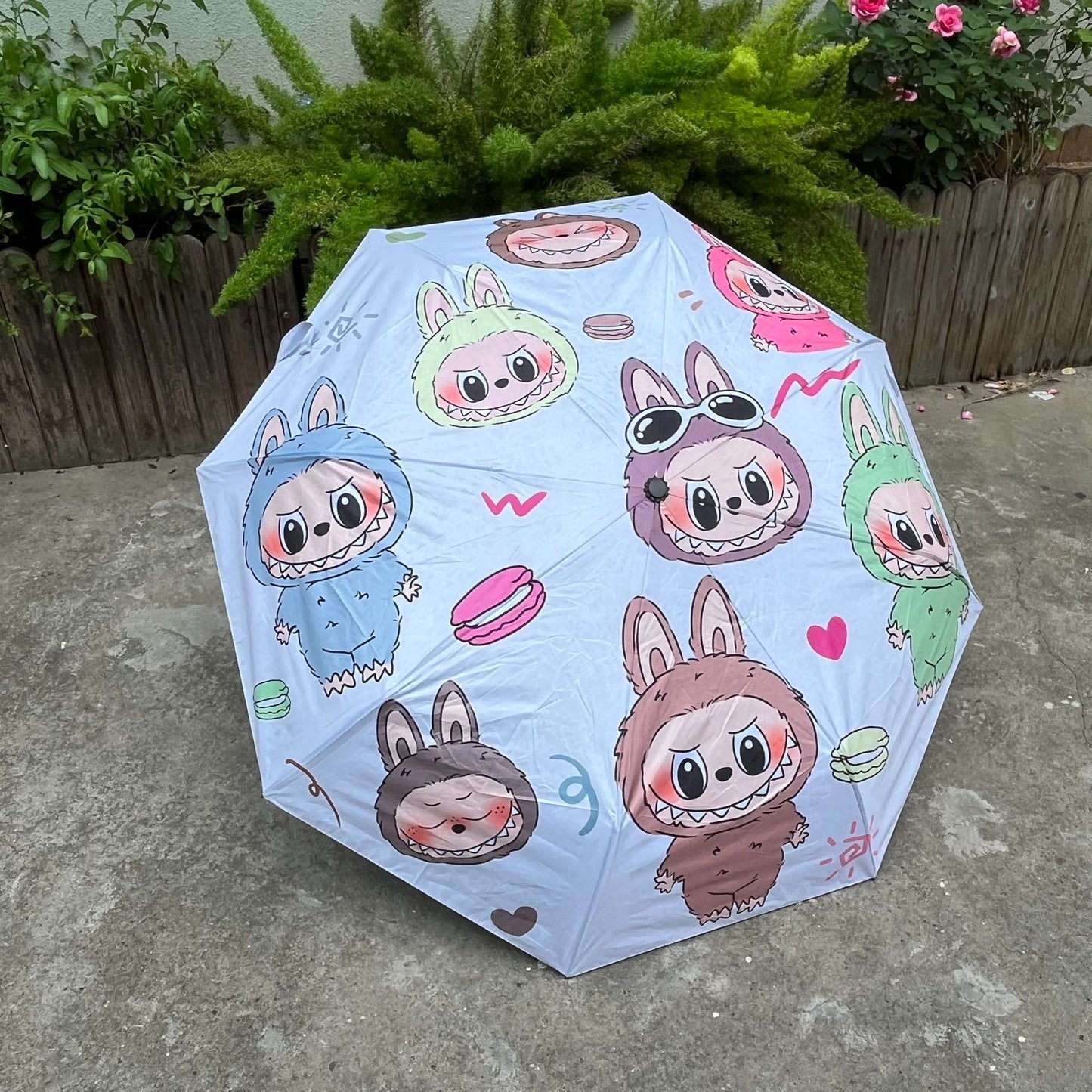 UV Parasol Bubble Mart Auto Umbrella for Sun & Rain