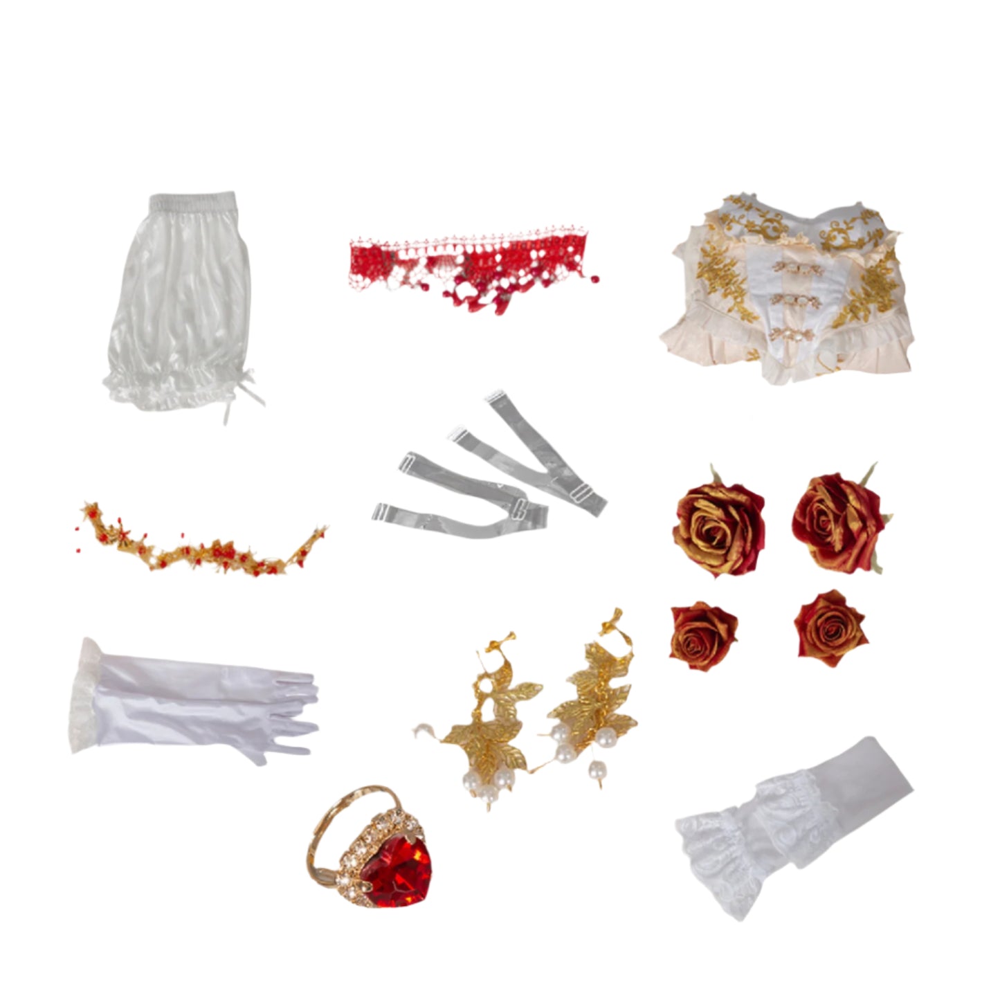 Identity V - Bloody Queen 'Red Banquet' Cosplay Set (Complete Costume)