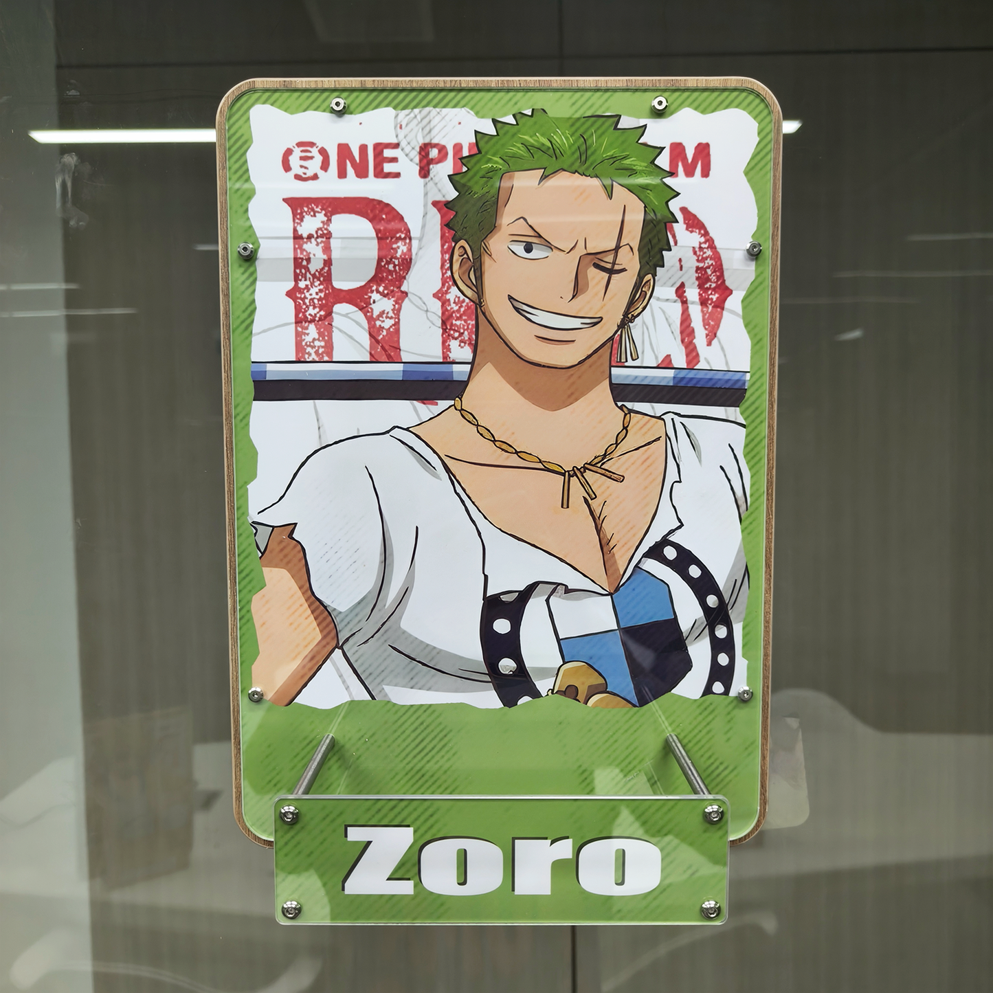 One Piece Crew Scene 3D Decorative Painting for Wall or Table Display