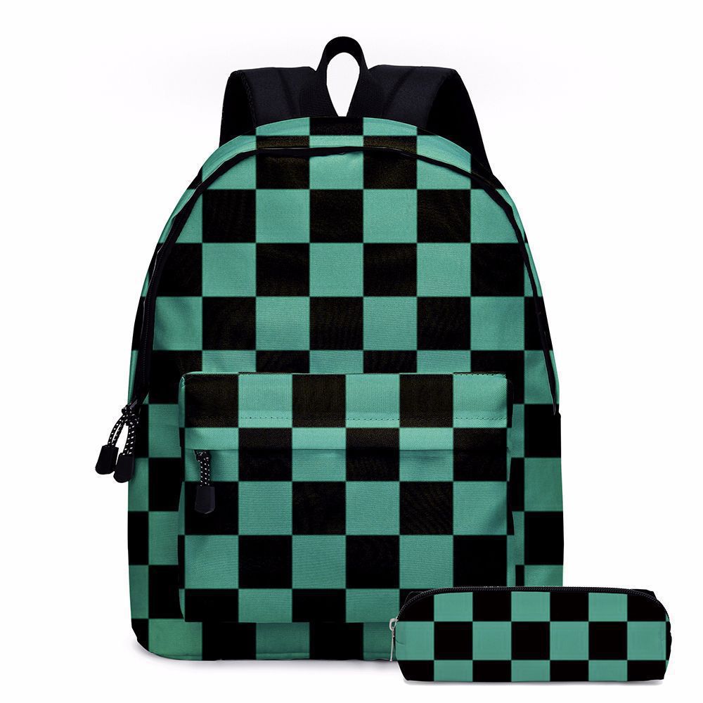 Super Moon Blade 3D Print Anime Backpack 2-Piece School Bag Set