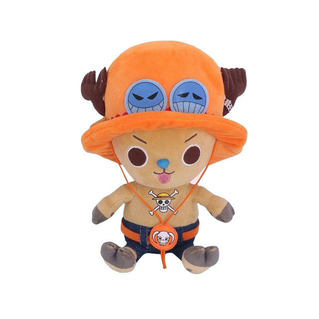 Straw Hat Snuggle Squad: Luffy, Chopper & Zoro Plush Dolls