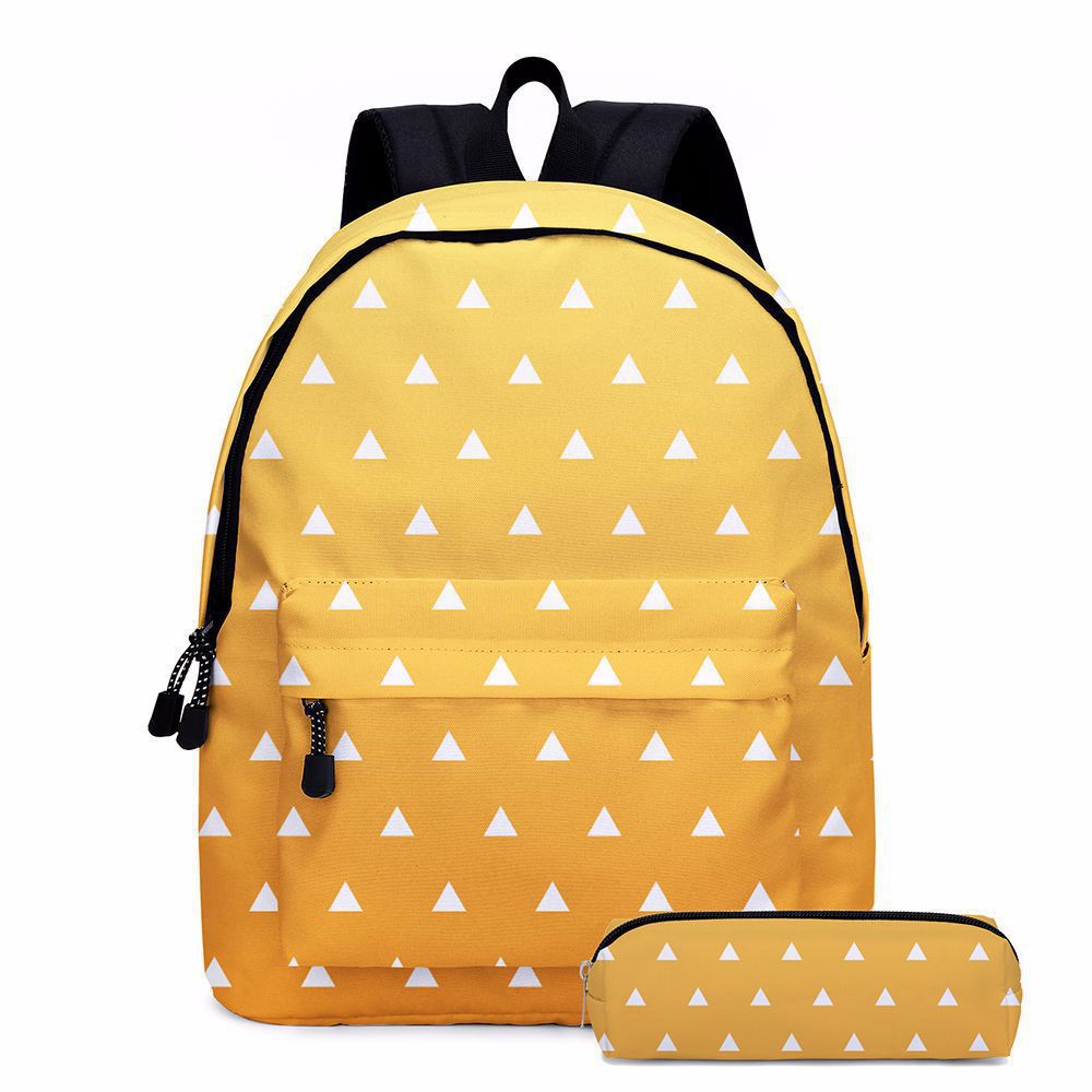 Super Moon Blade 3D Print Anime Backpack 2-Piece School Bag Set