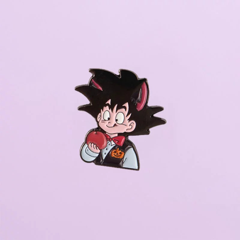 Dragon Ball Goku Metal Brooch Monkey King Anime Pin Accessory