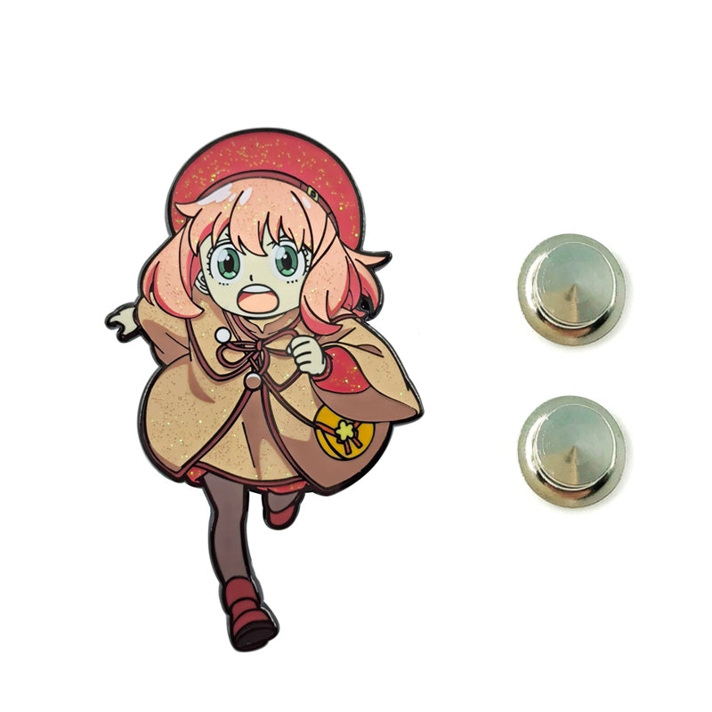 Spy Play House Anime Metal Badge Twilight, Anya & Bond Brooch Set for Schoolbag, Jacket & Collector Display