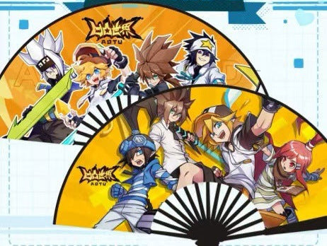 Vocal Ink: Hao Lian x Hatsune Silk Folding Fan