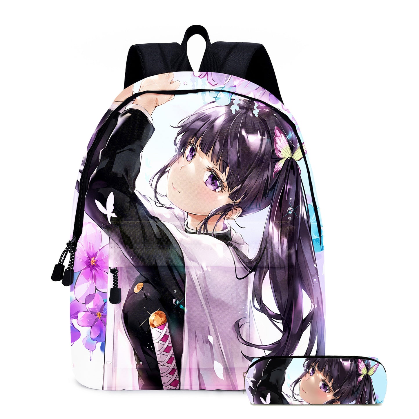 Super Moon Blade 3D Print Anime Backpack 2-Piece School Bag Set
